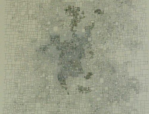 Grid Drawing Fragment No20 57x56cm